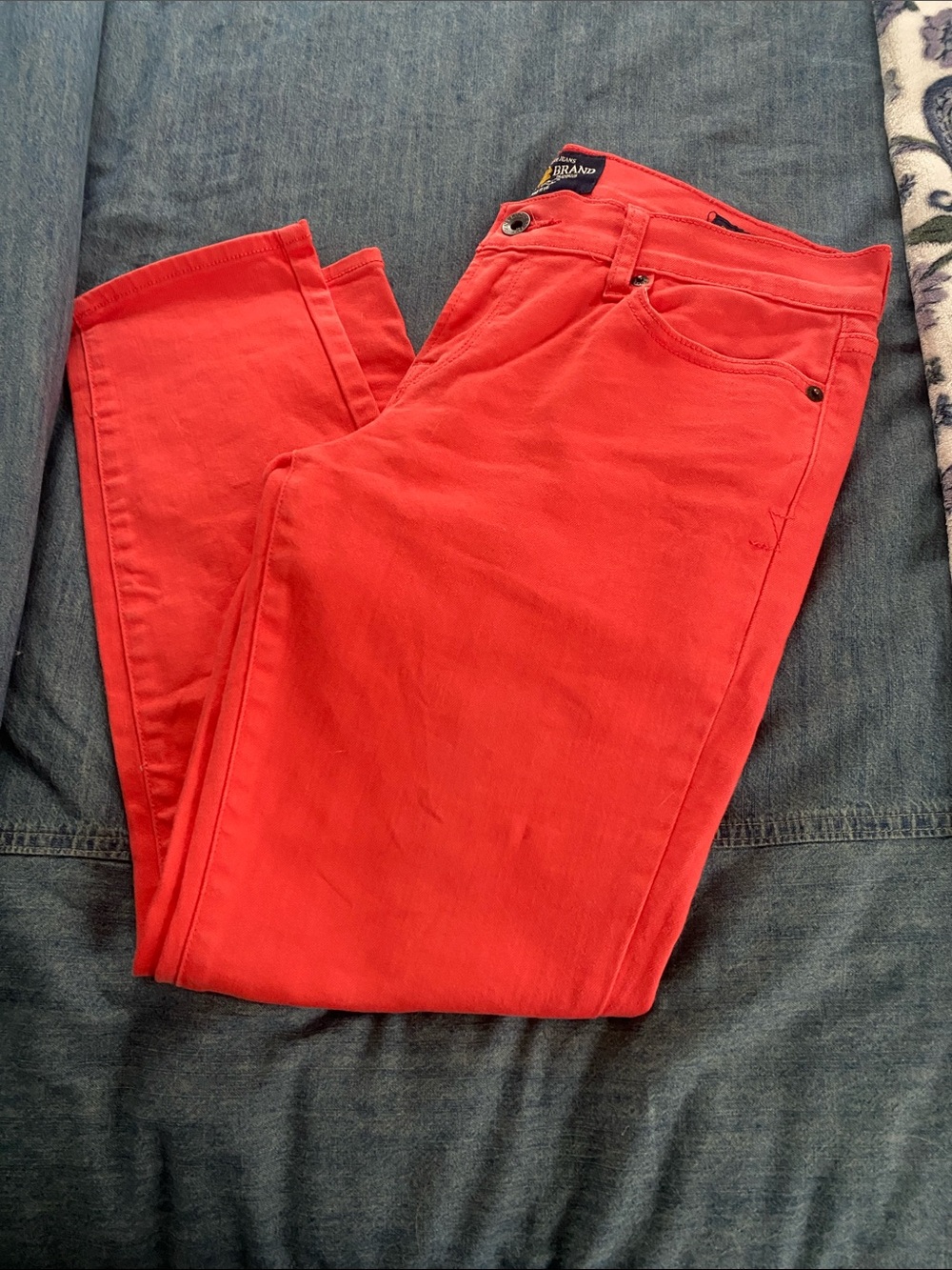 Lucky Brand Women Zoe Straight Crop Jeans